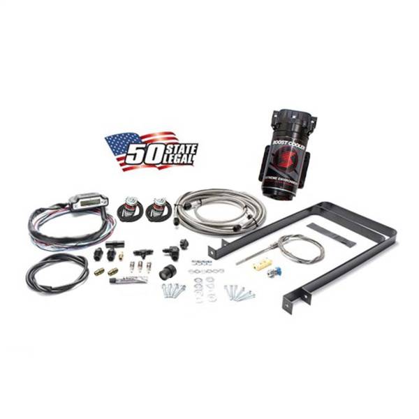 Nitrous Express - Nitrous Express Diesel Stage 3 Boost Cooler™ Water-Methanol Injection Kit Universal (Stainless Steel Braided Line 4AN Fittings) - SNO-50100-BRD-T