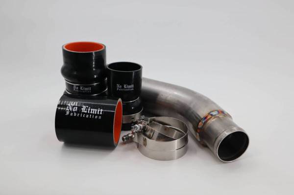 No Limit Fabrication - No Limit Fabrication 6.7 Powerstroke 11-22 Hot Side Pipe Kit  - 67HSPK