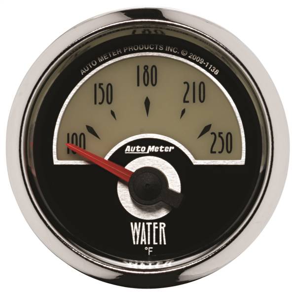 AutoMeter - AutoMeter 2-1/16in. WATER TEMPERATURE,  100-250 deg.F - 1138
