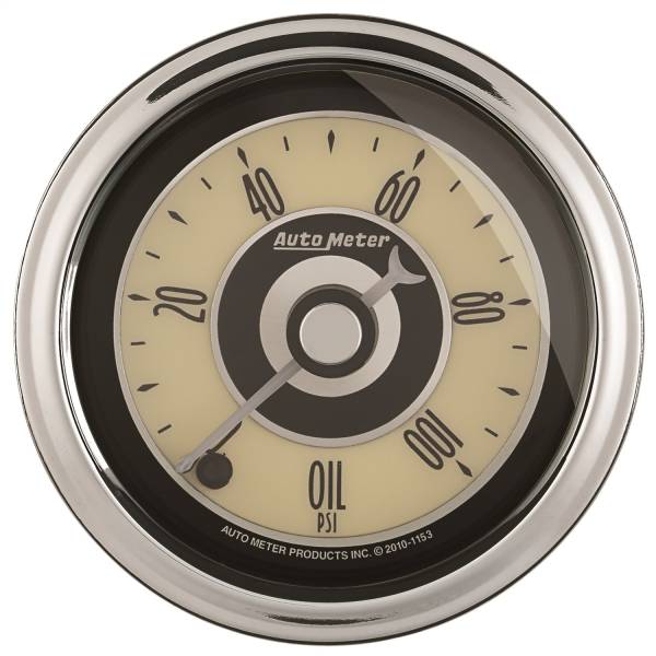 AutoMeter - AutoMeter 2-1/16in. OIL PRESSURE,  0-100 PSI - 1152