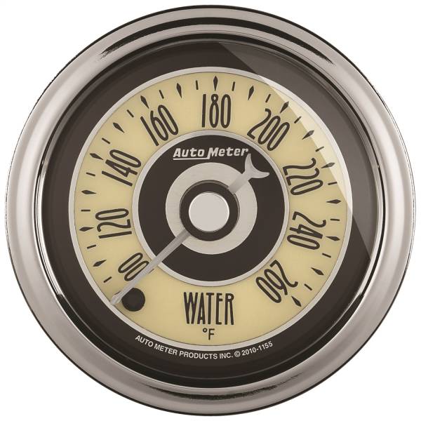 AutoMeter - AutoMeter 2-1/16in. WATER TEMPERATURE,  100-260 deg.F - 1154