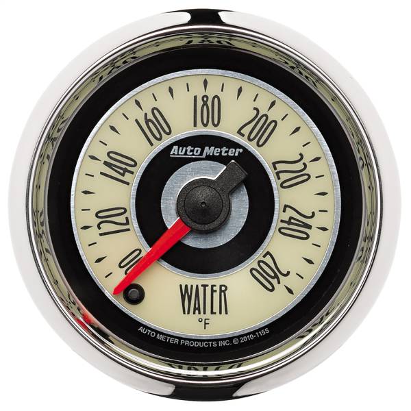 AutoMeter - AutoMeter 2-1/16in. WATER TEMPERATURE,  100-260 deg.F - 1155