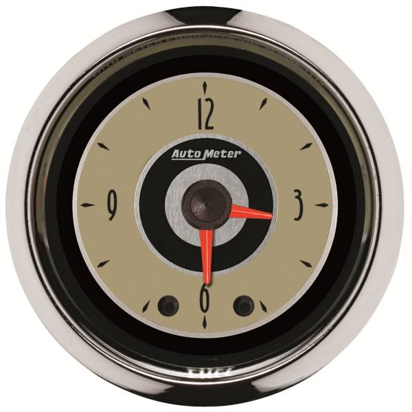 AutoMeter - AutoMeter 2-1/16in. CLOCK,  12 HOUR - 1185
