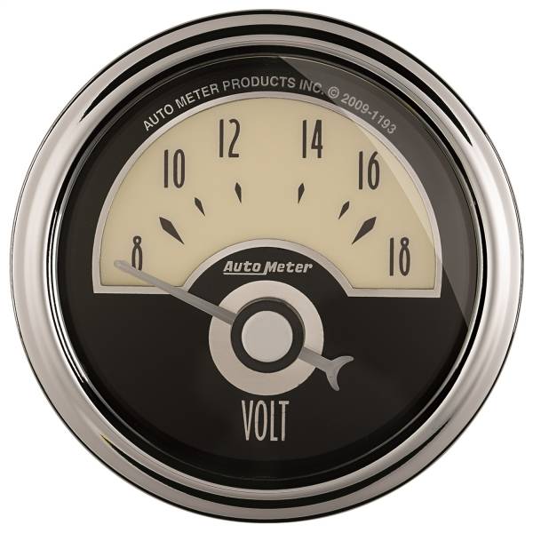 AutoMeter - AutoMeter 2-1/16in. VOLTMETER,  8-18V - 1191