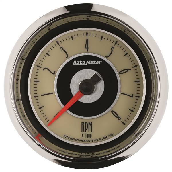 AutoMeter - AutoMeter 3-3/8in. IN-DASH TACHOMETER,  0-8 - 1196