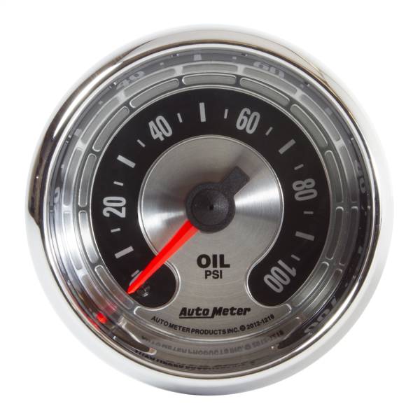 AutoMeter - AutoMeter 2-1/16in. OIL PRESSURE,  0-100 PSI - 1219