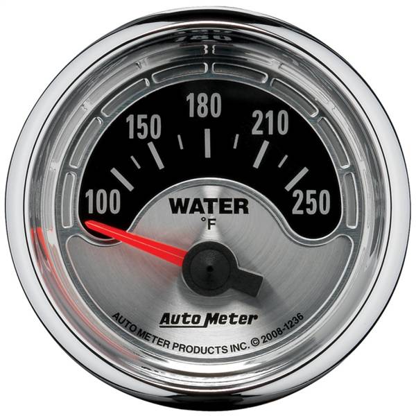 AutoMeter - AutoMeter 2-1/16in. WATER TEMPERATURE,  100-250 deg.F - 1236