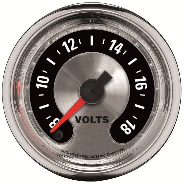 AutoMeter - AutoMeter 2-1/16in. VOLTMETER,  8-18V - 1282