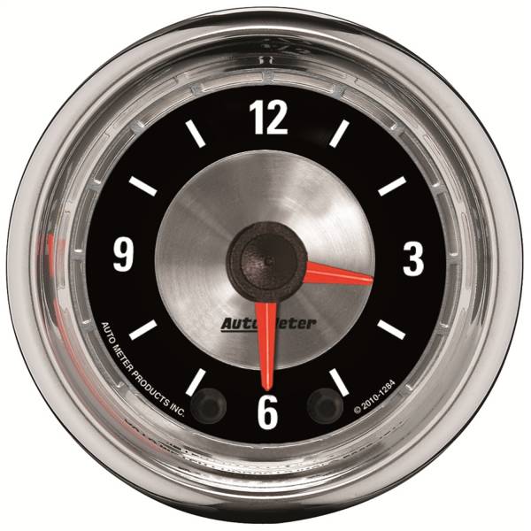 AutoMeter - AutoMeter 2-1/16in. CLOCK,  12 HOUR - 1284