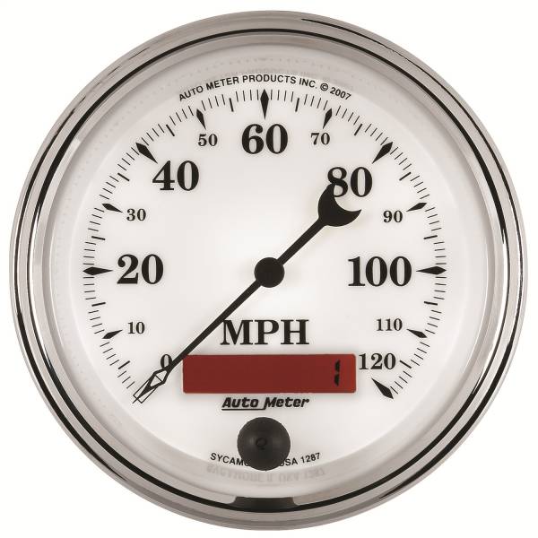 AutoMeter - AutoMeter 3-3/8in. SPEEDOMETER,  0-120 MPH - 1287
