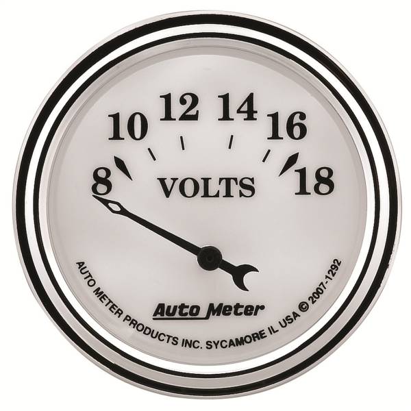 AutoMeter - AutoMeter 2-1/16in. VOLTMETER,  8-18V - 1292