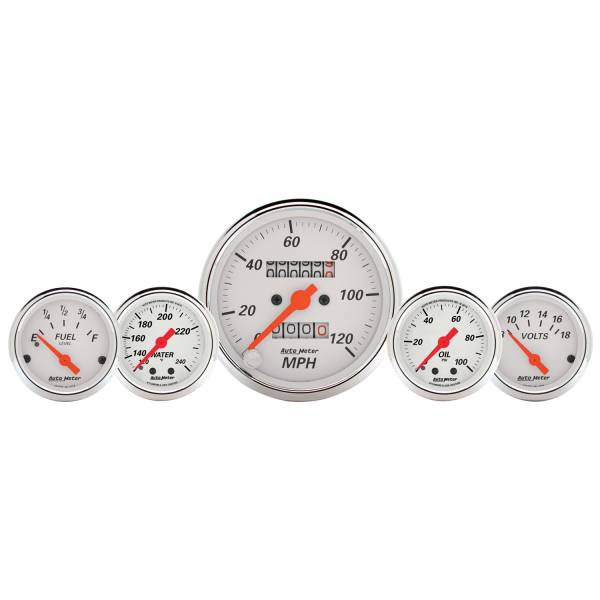 AutoMeter - AutoMeter 5 PC. GAUGE KIT,  3-1/8in./2-1/16in. - 1311