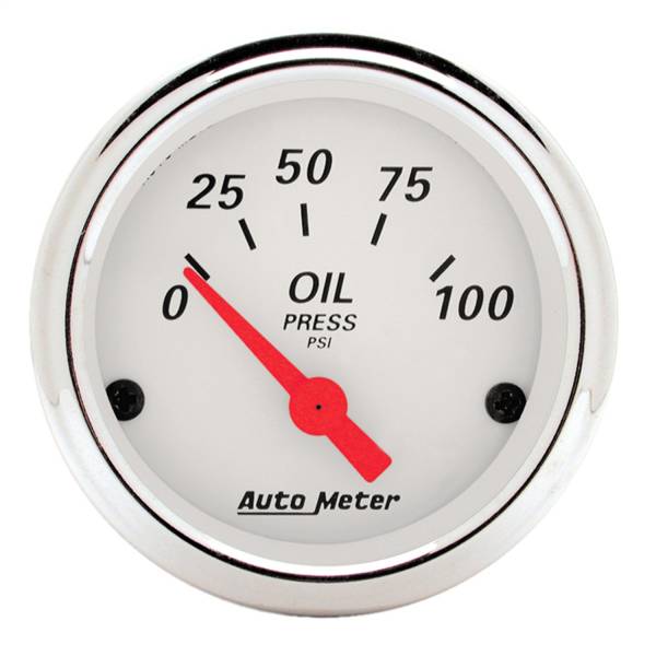 AutoMeter - AutoMeter 2-1/16in. OIL PRESSURE,  0-100 PSI - 1327