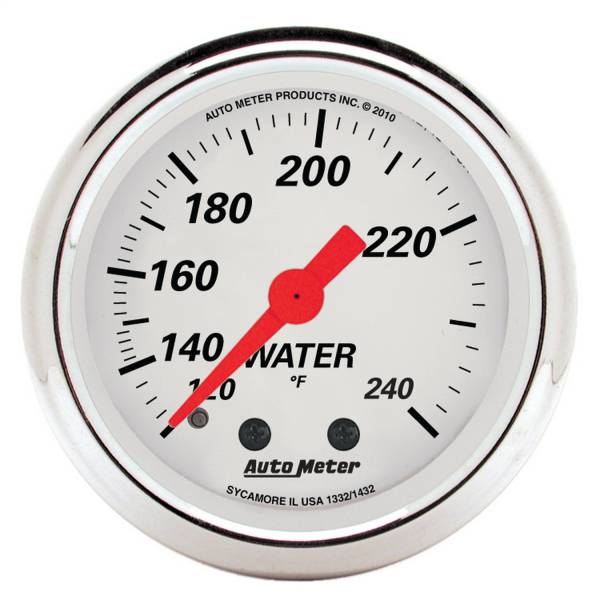 AutoMeter - AutoMeter 2-1/16in. WATER TEMPERATURE,  120-240 deg.F - 1332