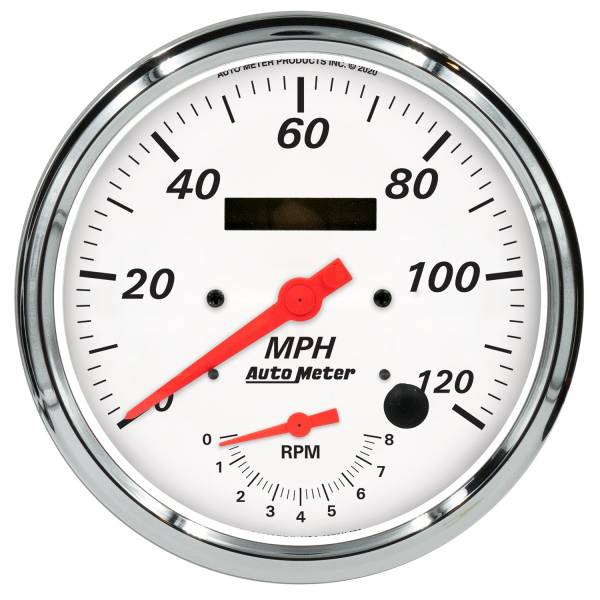 AutoMeter - AutoMeter 5in. TACHOMETER/SPEEDOMETER COMBO,  8K RPM/120 MPH - 1370