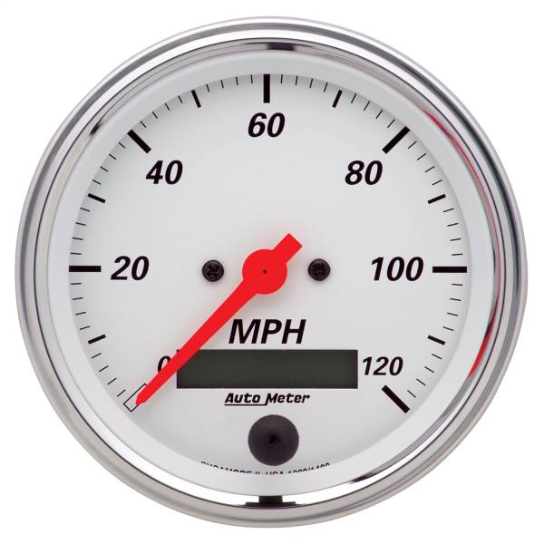 AutoMeter - AutoMeter 3-3/8in. SPEEDOMETER,  0-120 MPH - 1380