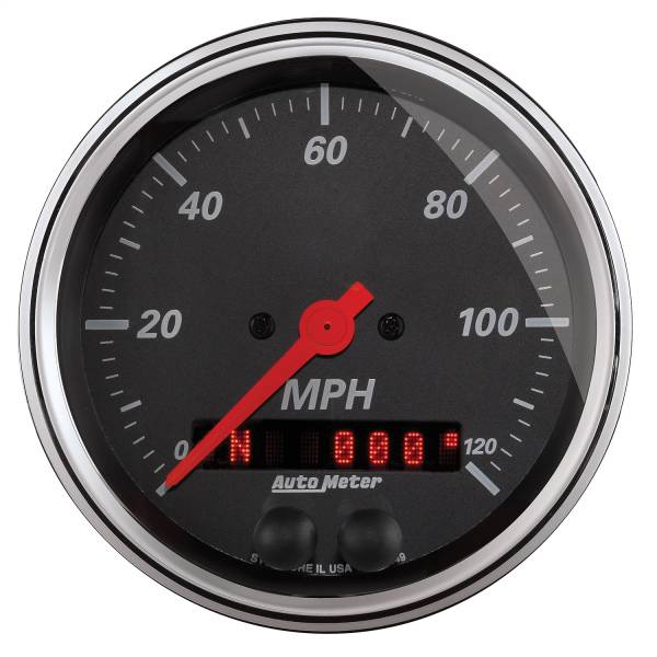 AutoMeter - AutoMeter 3-3/8in. GPS SPEEDOMETER,  0-120 MPH - 1449