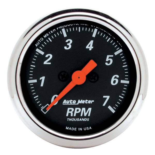 AutoMeter - AutoMeter 2-1/16in. IN-DASH TACHOMETER,  0-7 - 1477