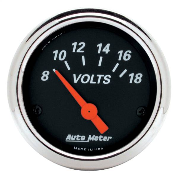 AutoMeter - AutoMeter 2-1/16in. VOLTMETER,  8-18V - 1483