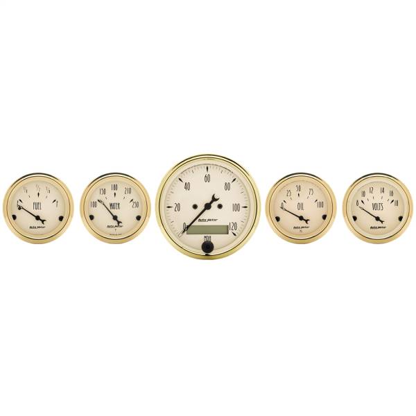 AutoMeter - AutoMeter 5 PC. GAUGE KIT,  3-1/8in./2-1/16in. - 1502