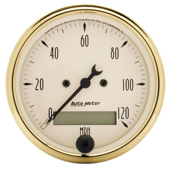 AutoMeter - AutoMeter 3-1/8in. SPEEDOMETER,  0-120 MPH - 1588