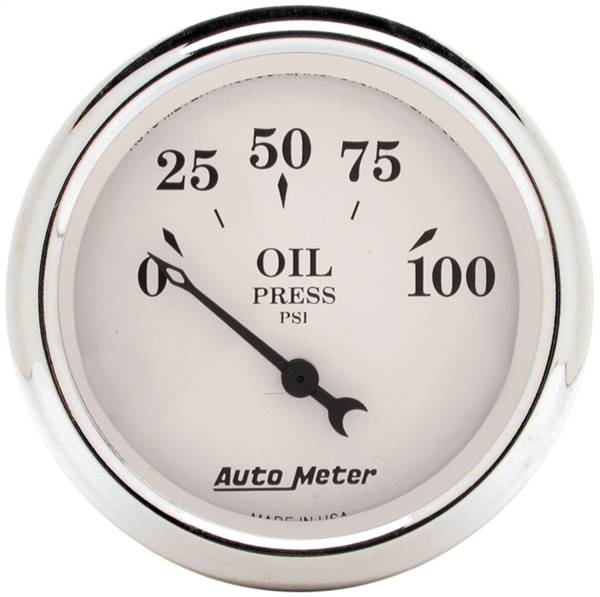 AutoMeter - AutoMeter 2-1/16in. OIL PRESSURE,  0-100 PSI - 1628