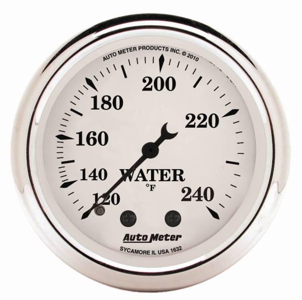 AutoMeter - AutoMeter 2-1/16in. WATER TEMPERATURE,  120-240 deg.F - 1632