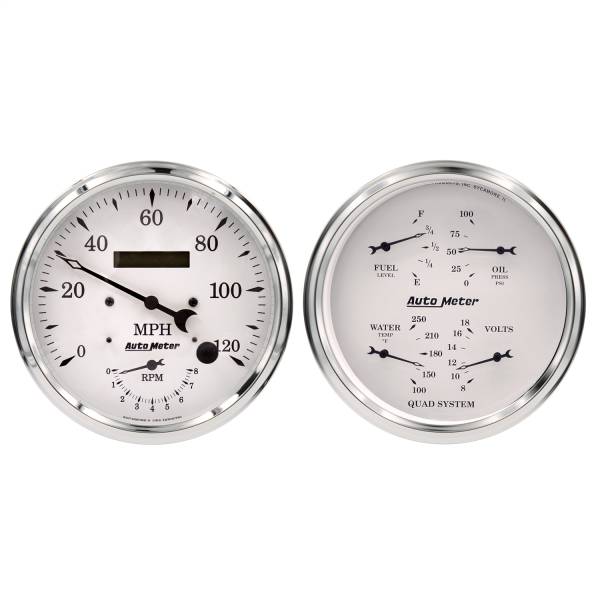 AutoMeter - AutoMeter 2 PC. GAUGE KIT,  5in. QUAD/TACH/SPEEDO - 1652