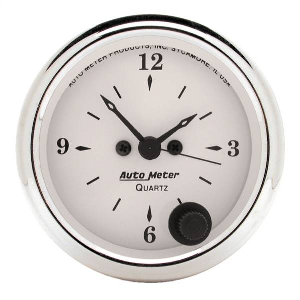 AutoMeter - AutoMeter 2-1/16in. CLOCK,  12 HOUR - 1686