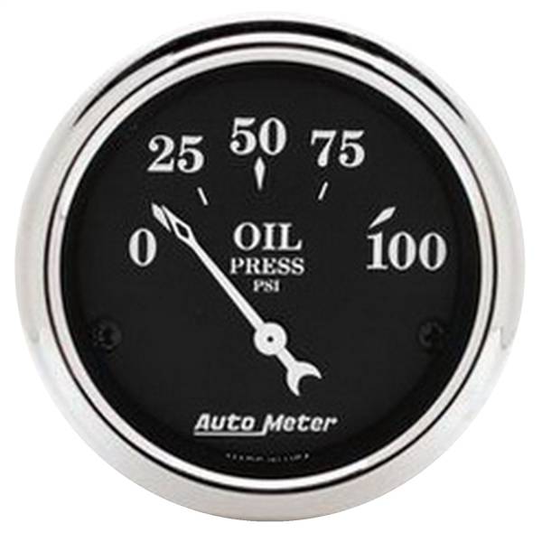 AutoMeter - AutoMeter 2-1/16in. OIL PRESSURE,  0-100 PSI - 1727