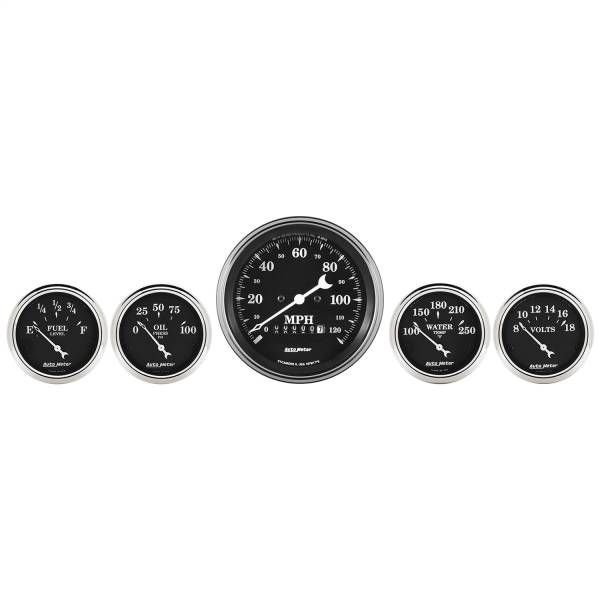 AutoMeter - AutoMeter 5 PC. GAUGE KIT,  3-3/8in./2-1/16in. - 1740