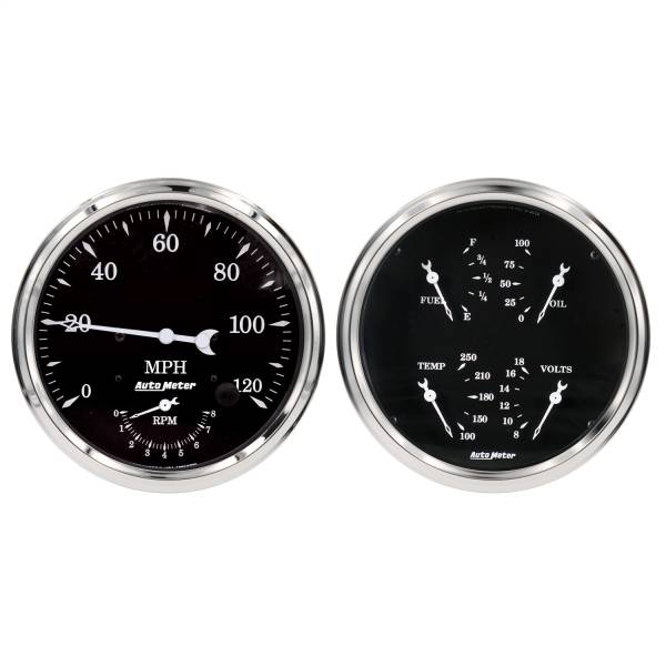 AutoMeter - AutoMeter 2 PC. GAUGE KIT,  5in. QUAD/TACH/SPEEDO - 1752