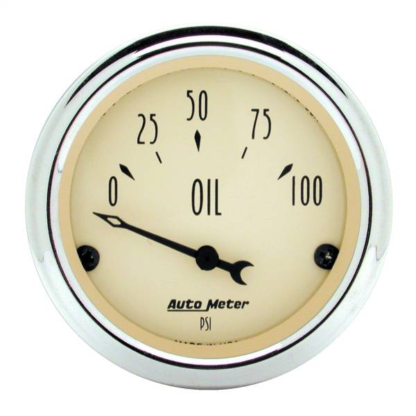 AutoMeter - AutoMeter 2-1/16in. OIL PRESSURE,  0-100 PSI - 1827