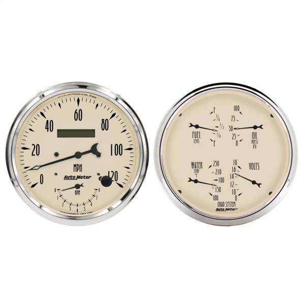 AutoMeter - AutoMeter 2 PC. GAUGE KIT,  5in. QUAD/TACH/SPEEDO - 1852