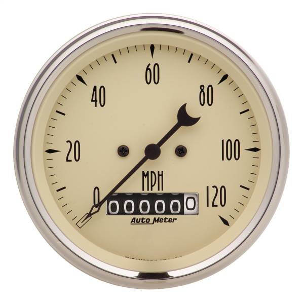 AutoMeter - AutoMeter 3-3/8in. SPEEDOMETER,  0-120 MPH - 1879