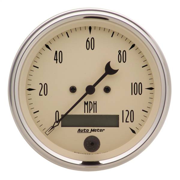 AutoMeter - AutoMeter 3-3/8in. SPEEDOMETER,  0-120 MPH - 1880