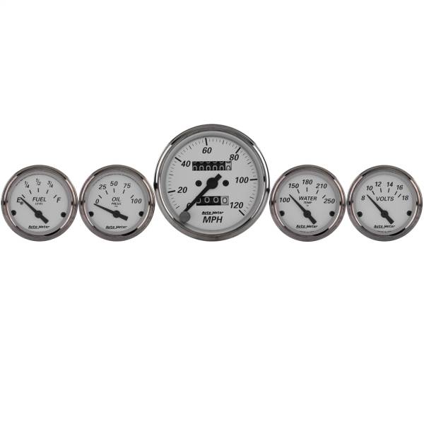 AutoMeter - AutoMeter 5 PC. GAUGE KIT,  3-1/8in./2-1/16in. - 1901