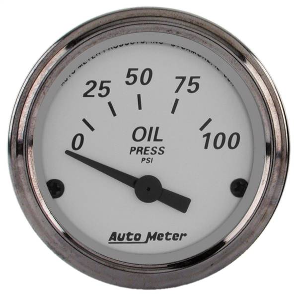 AutoMeter - AutoMeter 2-1/16in. OIL PRESSURE,  0-100 PSI - 1928