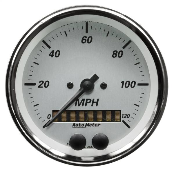 AutoMeter - AutoMeter 3-3/8in. GPS SPEEDOMETER,  0-120 MPH - 1949