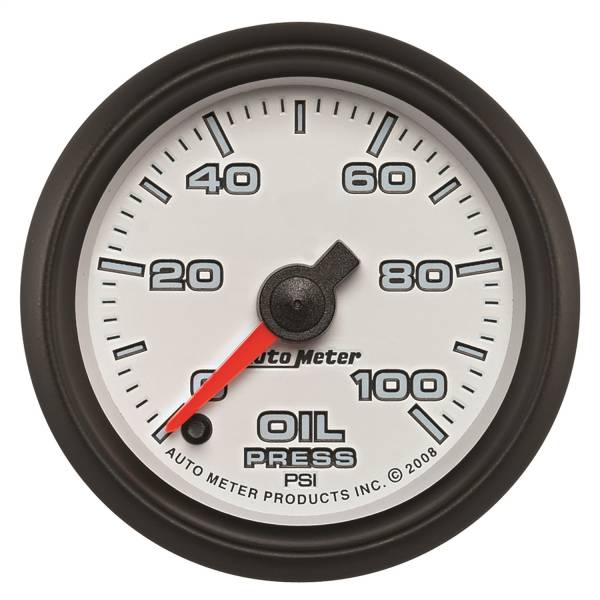 AutoMeter - AutoMeter 2-1/16in. OIL PRESSURE,  0-100 PSI - 19552