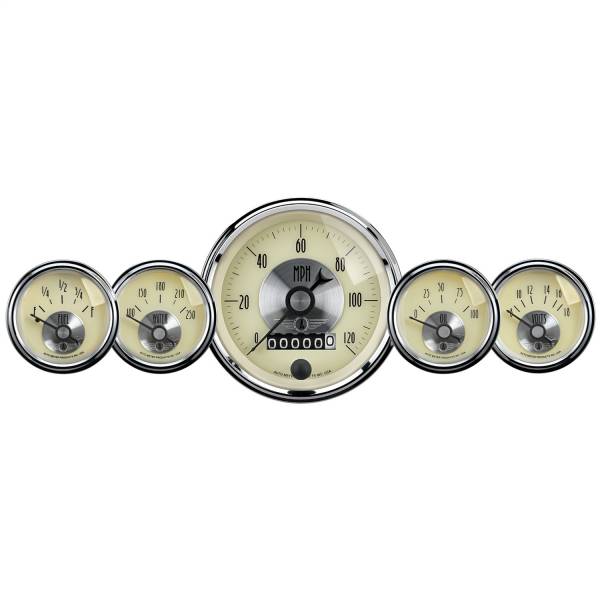 AutoMeter - AutoMeter 5 PC. GAUGE KIT,  3-3/8in./2-1/16in. - 2002