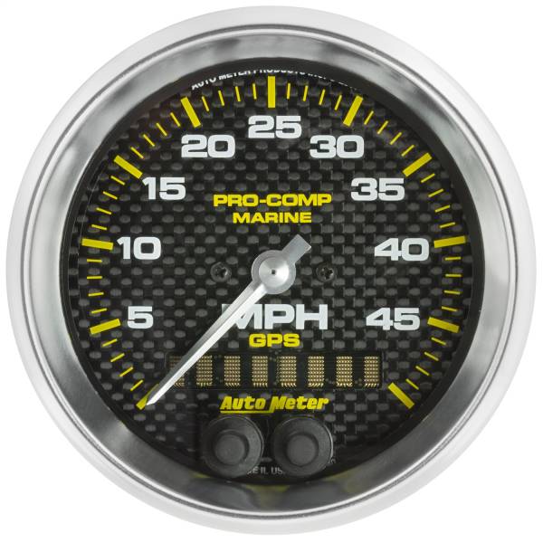 AutoMeter - AutoMeter 3-3/8in. GPS SPEEDOMETER,  0-50 MPH - 200635-40