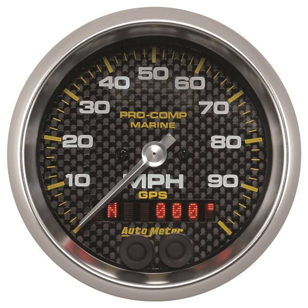 AutoMeter - AutoMeter 3-3/8in. GPS SPEEDOMETER,  0-100 MPH - 200636-40