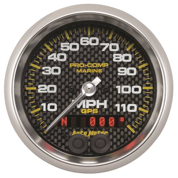 AutoMeter - AutoMeter 3-3/8in. GPS SPEEDOMETER,  0-120 MPH - 200637-40
