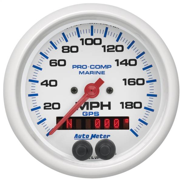 AutoMeter - AutoMeter 3-3/8in. GPS SPEEDOMETER,  0-200 MPH - 200639
