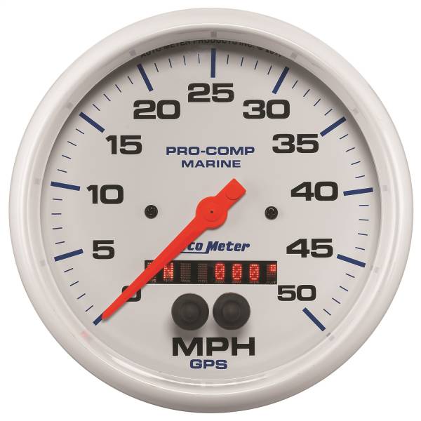 AutoMeter - AutoMeter 5in. GPS SPEEDOMETER,  0-50 MPH - 200644