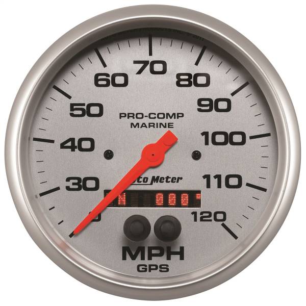 AutoMeter - AutoMeter 5in. GPS SPEEDOMETER,  0-120 MPH - 200646-33