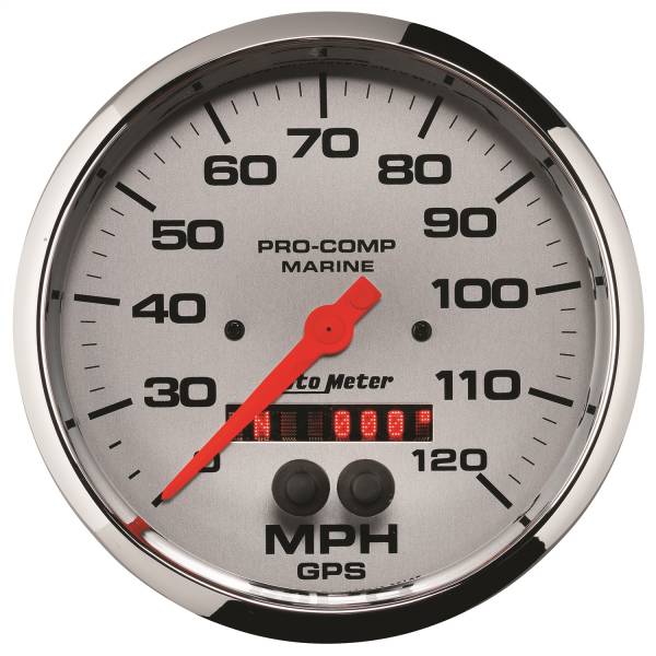AutoMeter - AutoMeter 5in. GPS SPEEDOMETER,  0-120 MPH - 200646-35