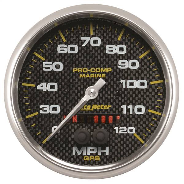 AutoMeter - AutoMeter 5in. GPS SPEEDOMETER,  0-120 MPH - 200646-40