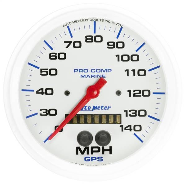 AutoMeter - AutoMeter 5in. GPS SPEEDOMETER,  0-140 MPH - 200647